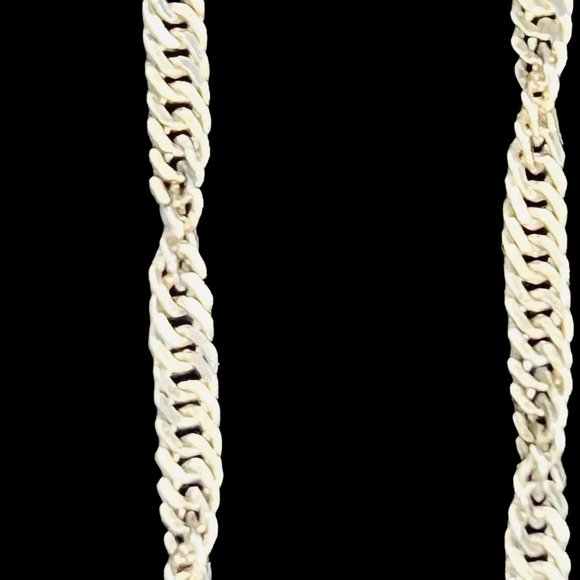 IBB Sterling Silver Twisted Curb Chain Bracelet (4690) - Picture 3 of 7